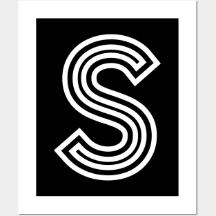 Letter S Posters and Art